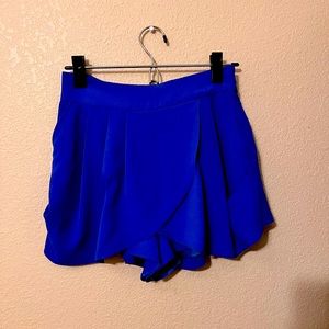 Royal Blue Skort